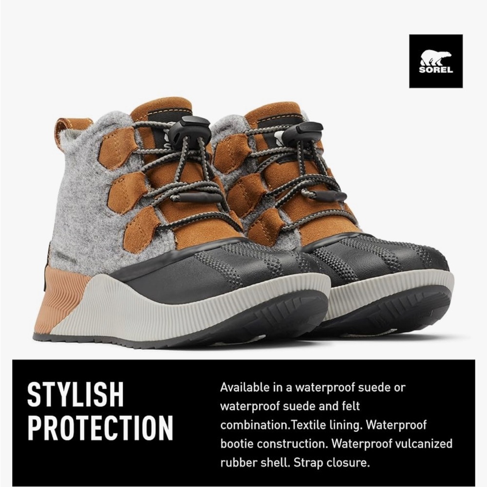 Unisex youth Sorel out N about classic waterproof boots